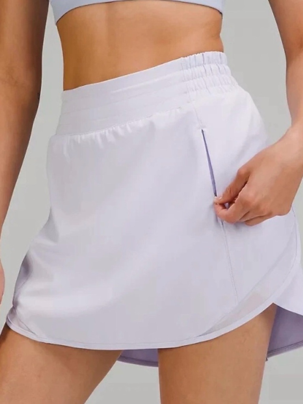 Lululemon Hotty Hot Skort in Periwinkle, size 8